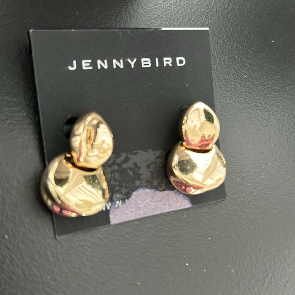 Jenny Bird Arlo Drop Earrings in Gold New - Picture 5 of 7